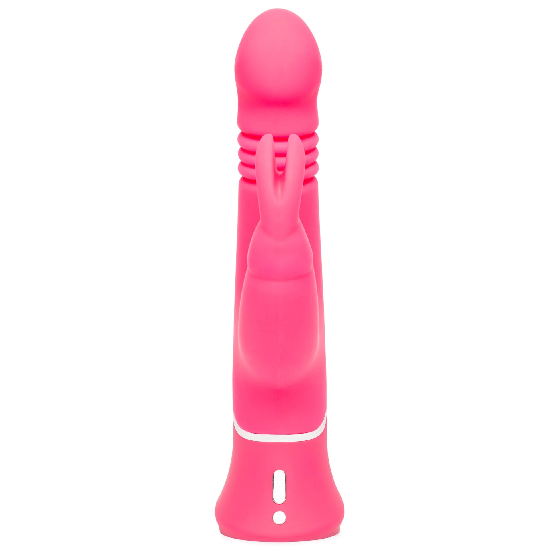 Happy Rabbit Thrusting Realistic Vibe İleri Geri Hareketli Klitoral Vibratör