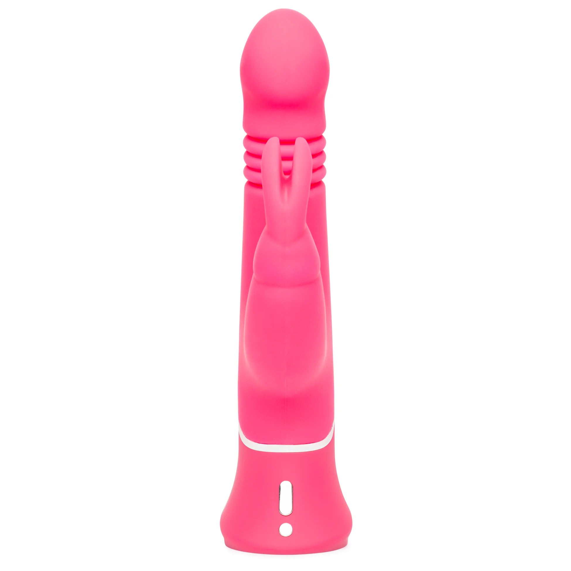 Happy Rabbit Thrusting Realistic Vibe İleri Geri Hareketli Klitoral Vibratör