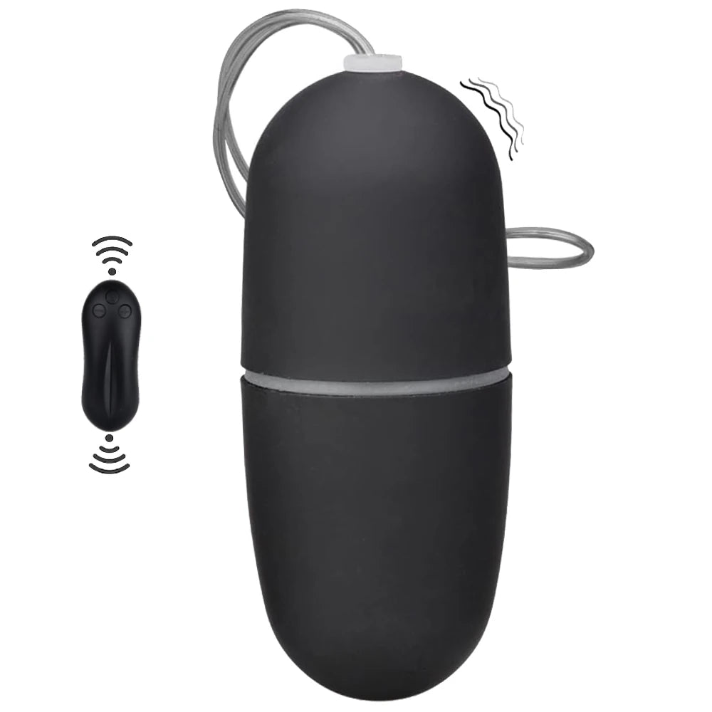 Frowzer Mini Fantasy 10 Mode Vibration Giyilebilir Uzaktan Kumandalı Vibratör-Black