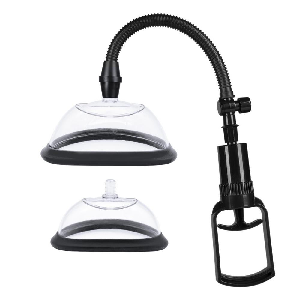Erox Vacuum Pussy Pump Değiştirilebilir Başlıklı Vajina Pompası