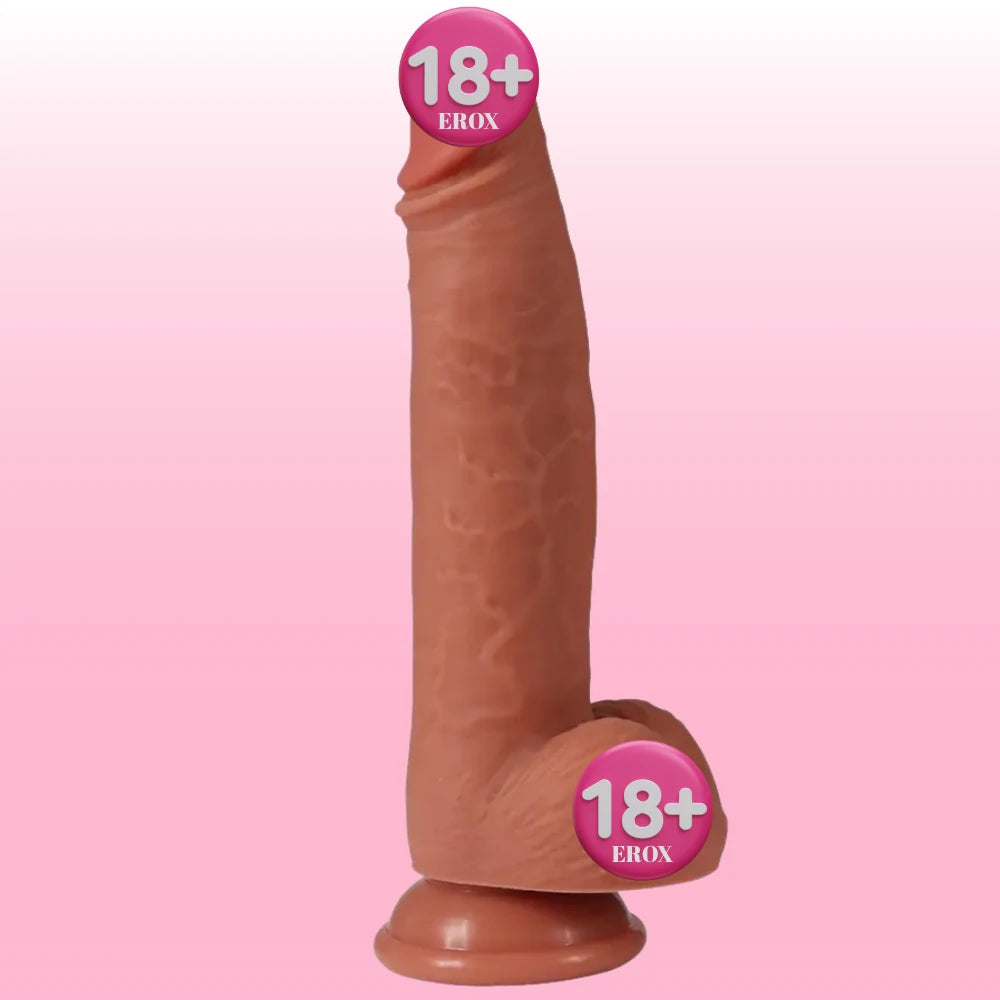 Shequ Dildo Series Leo Natural Doku 23 Cm Realistik Penis SQ-WBD10033