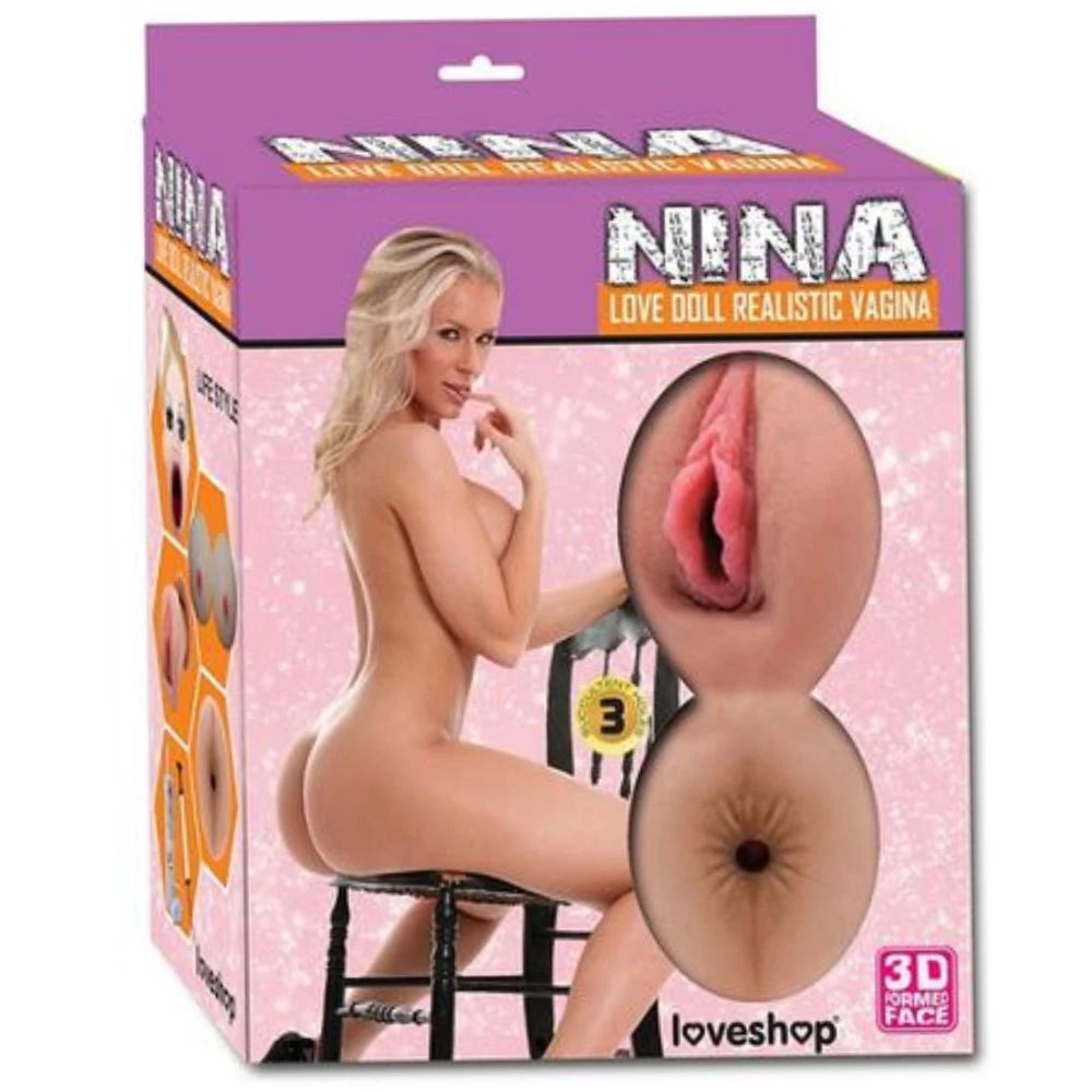 Nina Büyük Göğüslü Realistik Şişme Manken