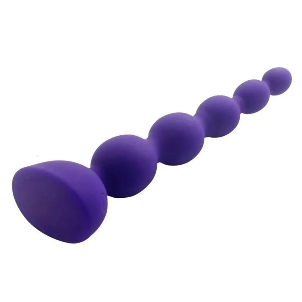 Aphrodisia Silicone 5 Beads Uzaktan Kumandalı Boncuk Anal Vibratör
