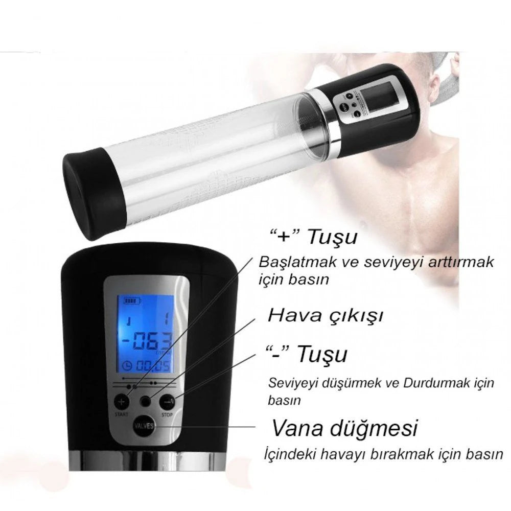 Frowzer Canwin Male Passion Pump Reuseable Otomatik Penis Pompası
