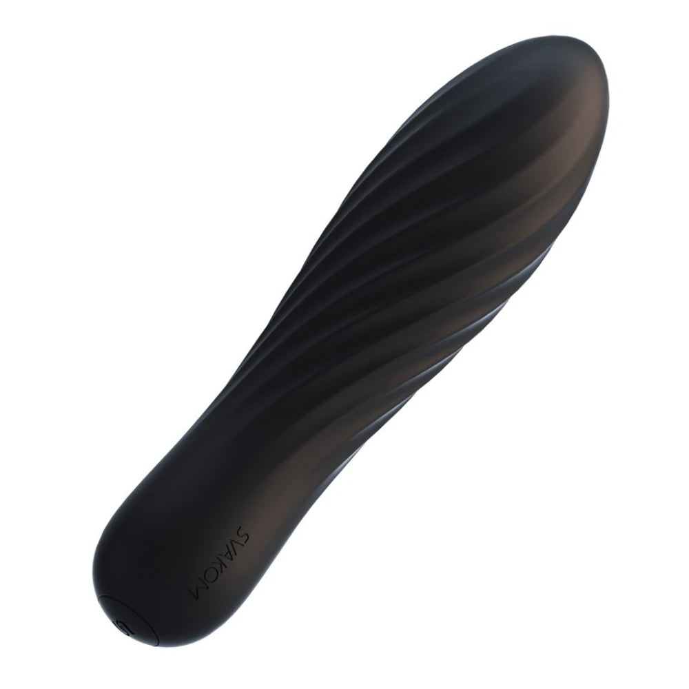 Svakom Tulip 10 Modlu Güçlü Mini Vibratör-Black