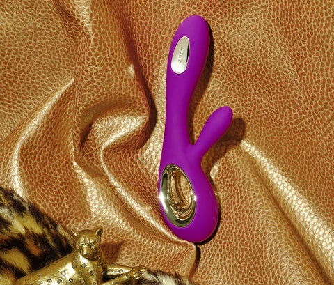 Lelo Soraya Wave Deep Rose Hareketli Rabbit Vibratör