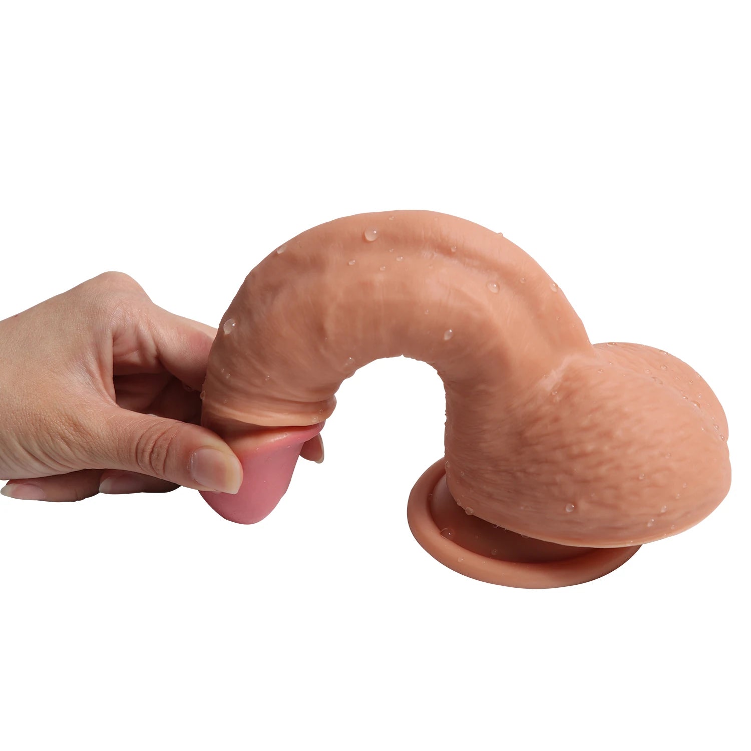 Shequ Castiel's Belden Bağlamalı 19 Cm Strapon Realistik Penis
