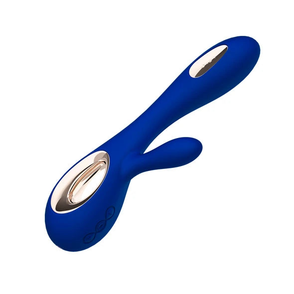 Lelo Soraya Wave Hareketli Rabbit Vibratör-Midnight Blue