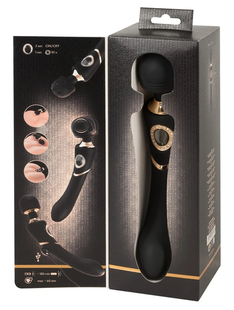 Cleopatra Secret Pleasures 10 Modlu Şarjlı Wand Masaj Aleti