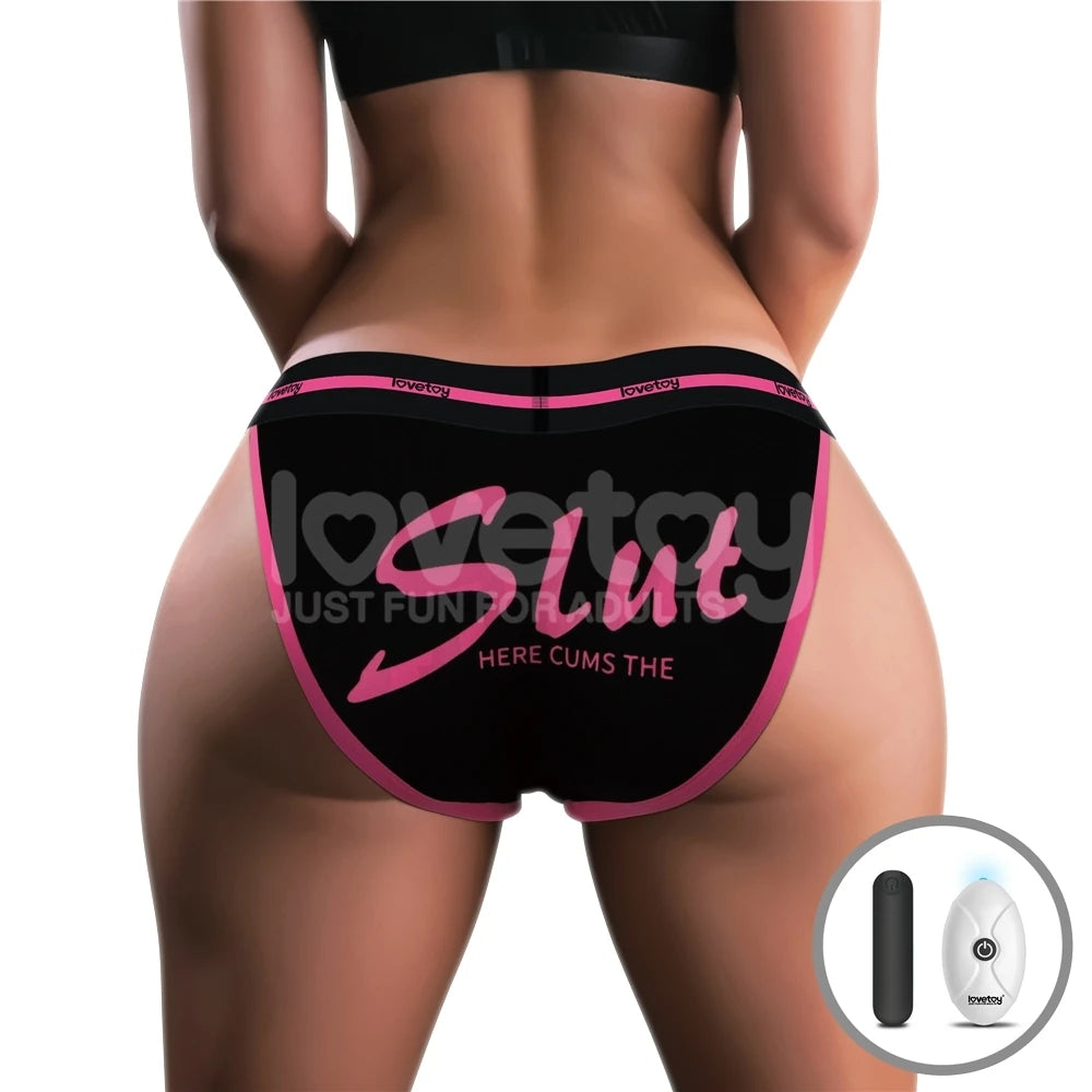 Lovetoy Printed Vibrating Sexy Panties XS/S Giyilebilir Vibratör LV770214A
