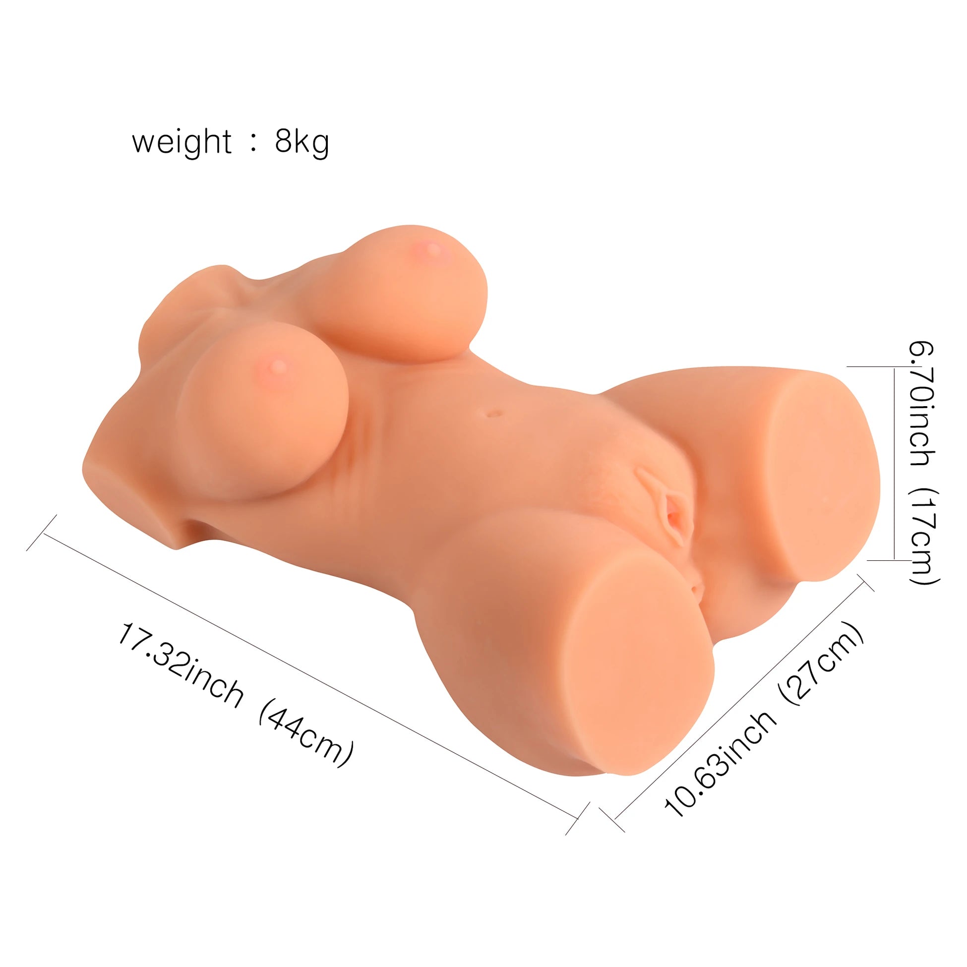 Xise Emma Half Body Sex Doll Yarım Vücut Masturbator XS-MA30001