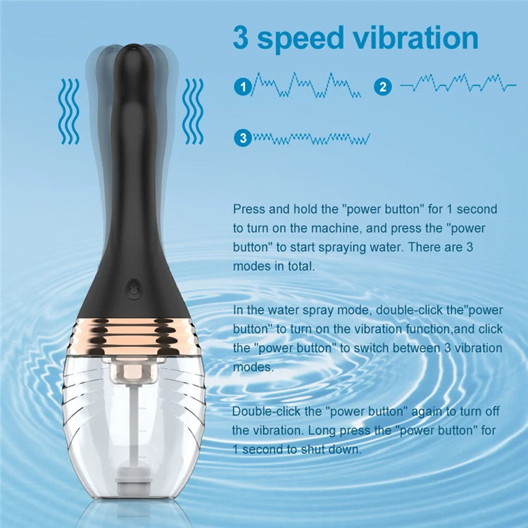 Enema Bulb 3 Kademeli Anal Temizleme Pompası