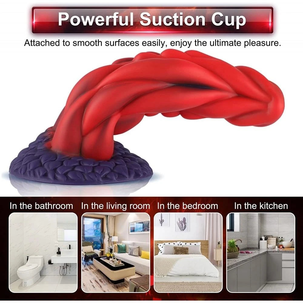 Shequ Jelly Animal Dildo Monster 35 Realistik Penis SQ-WBD10113