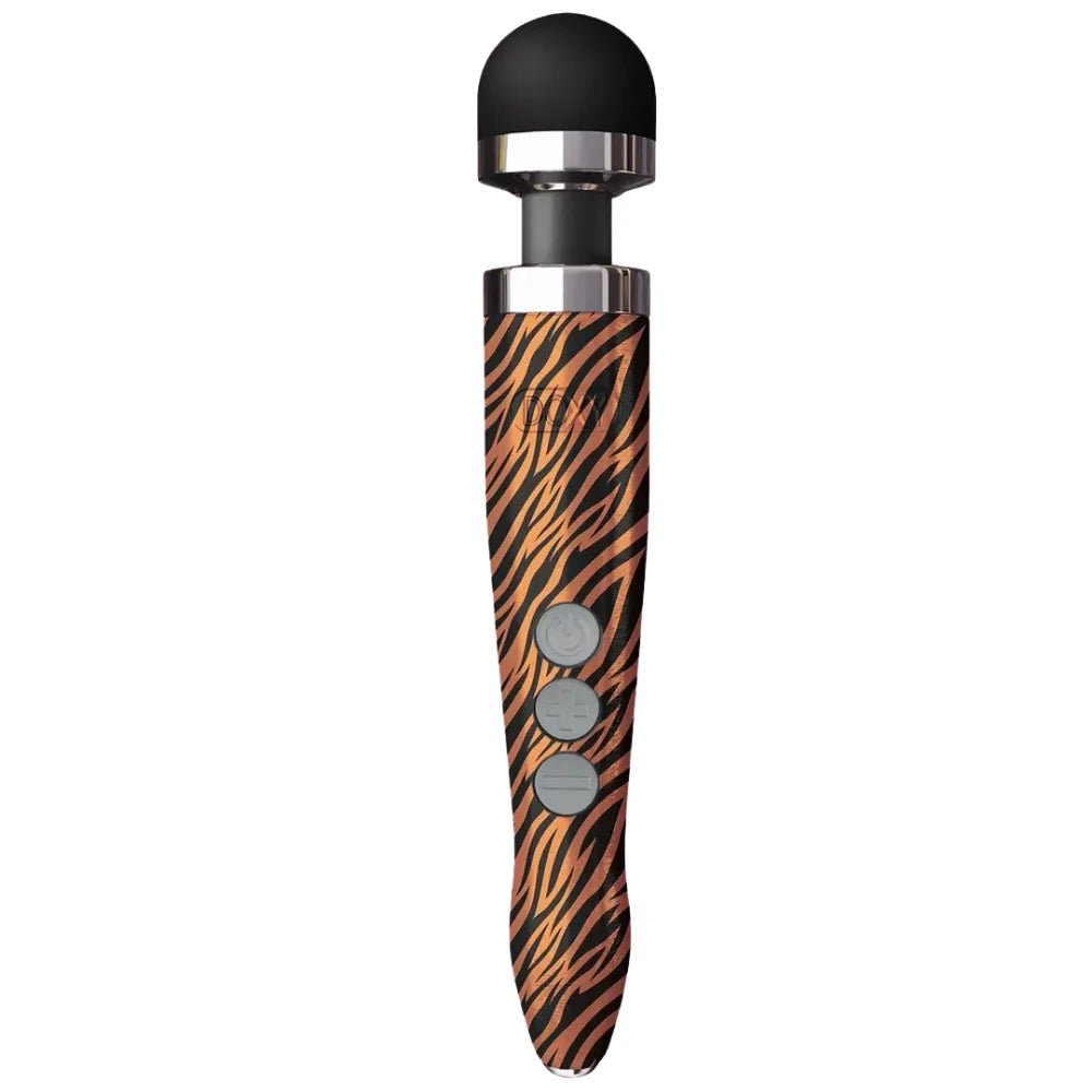 Doxy Die Cast 3R Reachargeable Wand Şarj Edilebilir Masaj Aleti-Leopar