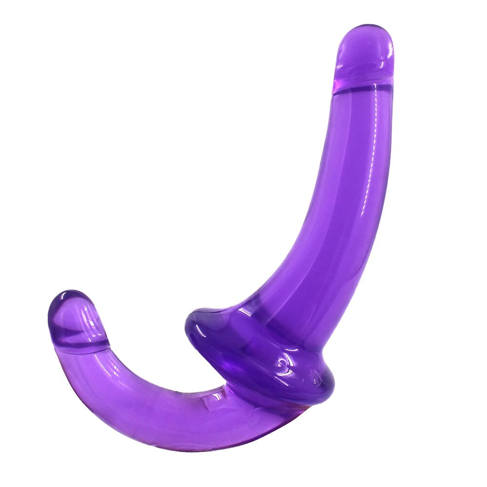 Frowzer Jelly Strapless Strap-on Purple