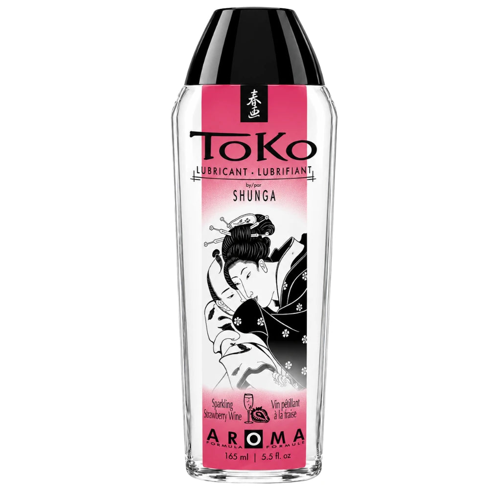 Shunga Toko Aroma Lubricant Gel Çilek Aromalı Kayganlaştırıcı Jel 165 Ml.