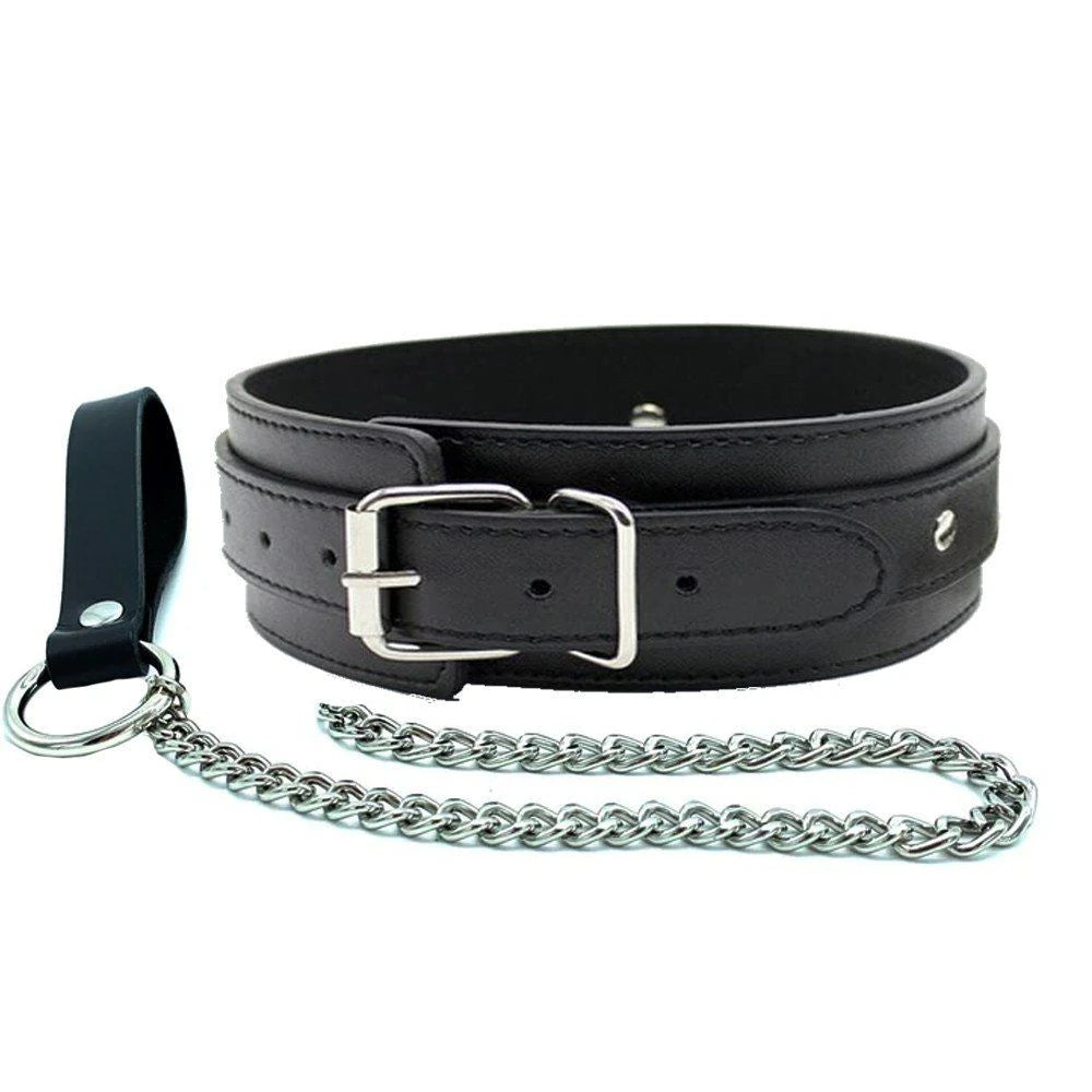 Frowzer Fetish Fantasy Series Neck Collar Fetiş Tasma-Siyah