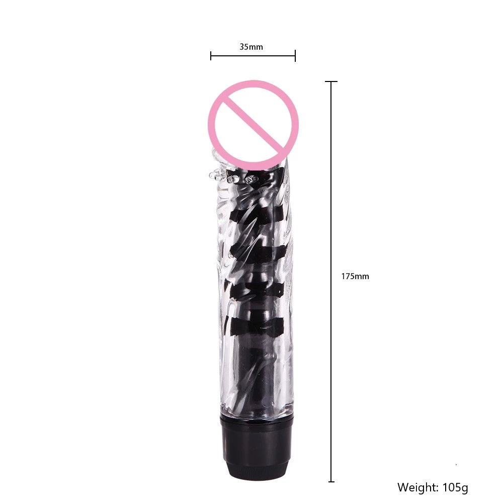 Frowzer G-Stimulant Siyah Multi Speed Jel Vibratör