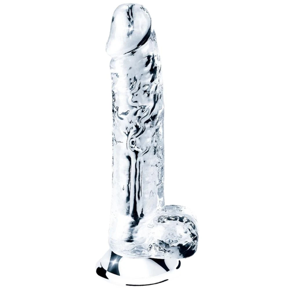 Lovetoy Flawless Clear Jelly Dildo 19 cm Realistik Penis LV310016