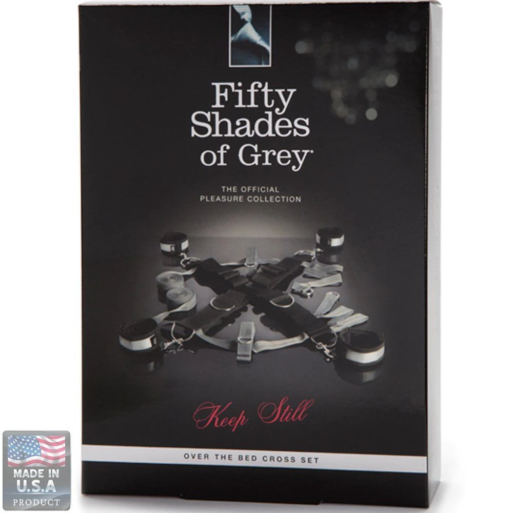 Fifty Shades of Grey Grinin Elli Tonu Serisi Yatağa Çapraz Bağlama Seti