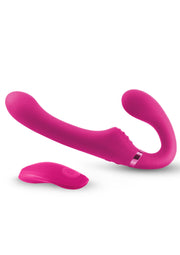 NS Novelties Shi/Shi Midnight Rider Uzaktan Kumandalı Titreşimli Strap-On