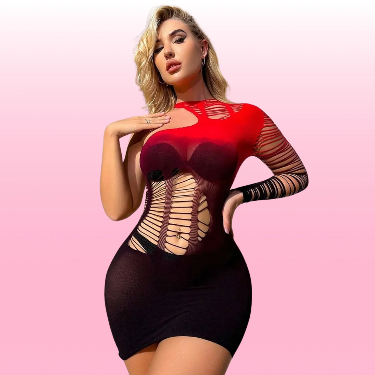 Frowzer She Yuwo Fantasy Wear Gecelik Vücut Çorabı