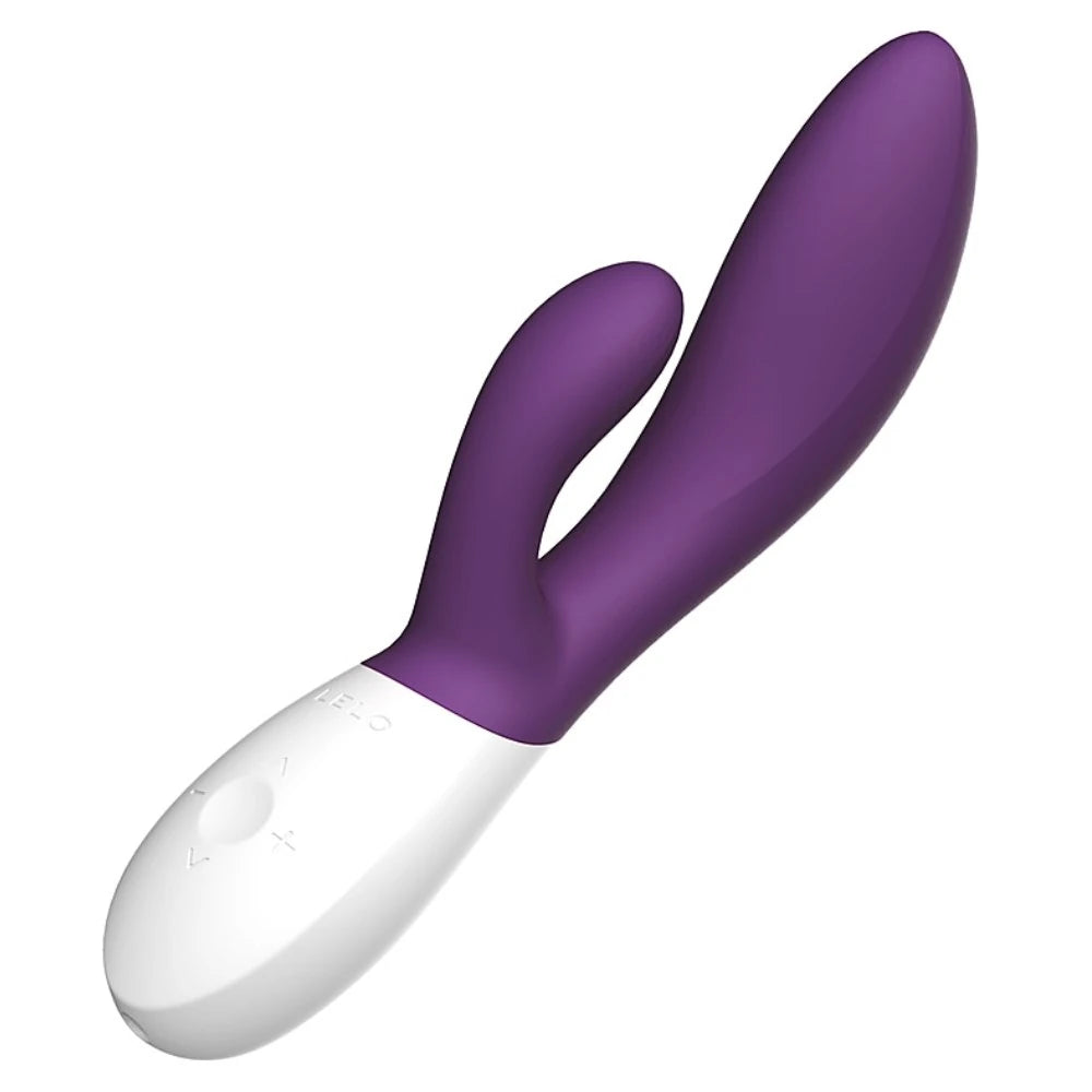 Lelo İna Wave 2 Hareketli Rabbit Vibratör-Plum