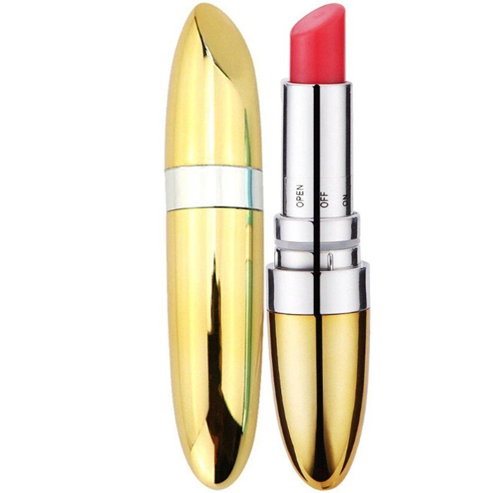 Frowzer Lipstick Compact Power Full Mini Ruj Vibratör-Yellow