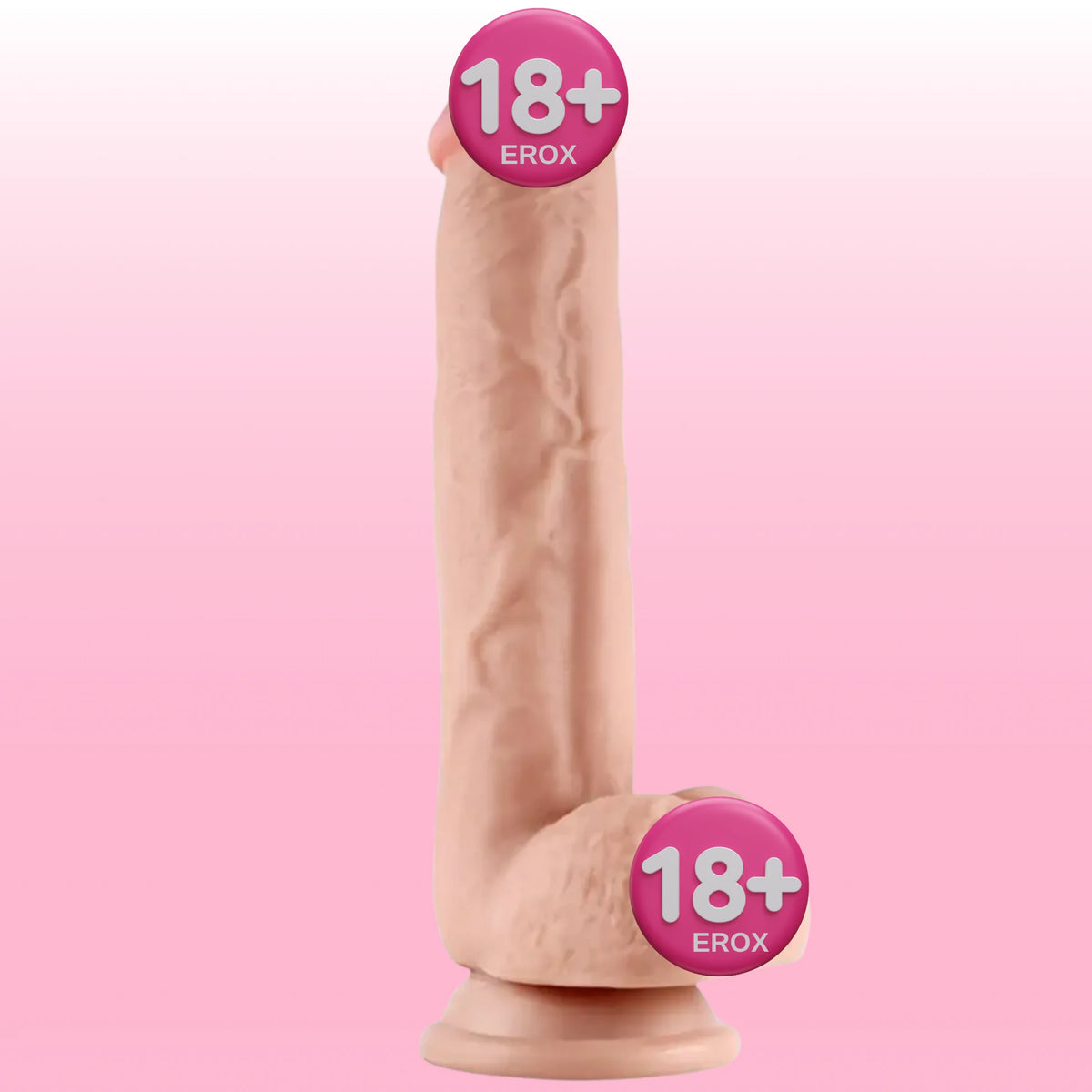 Lovetoy Sliding Skin Dildo Hareketli Deri Özellikli 24 Cm Realistik Penis