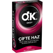 Okey Çifte Haz 10'lu Prezervatif