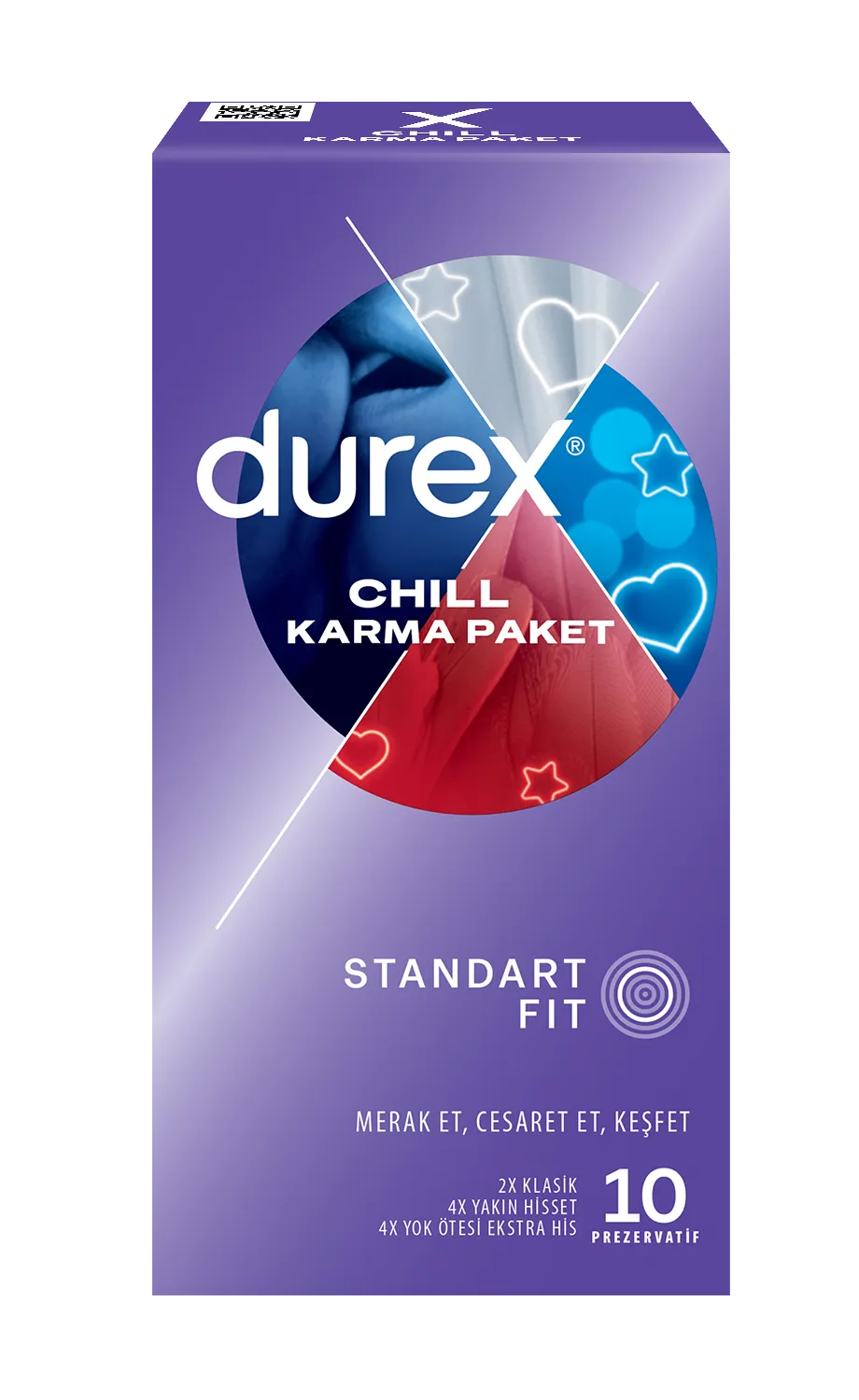 Durex Chill 10'lu Prezervatif Kondom