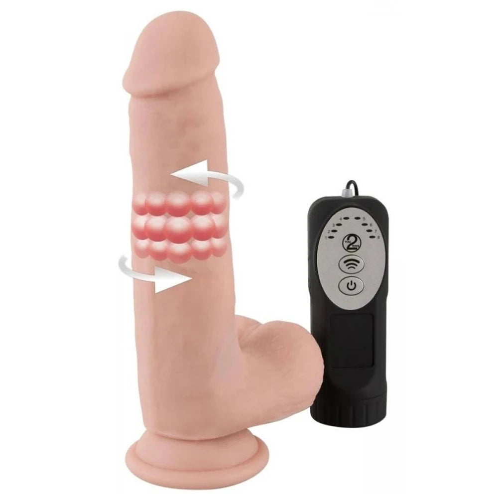 You2Toys Medical Silicone Realistic Rotating Dönebilen Titreşimli Penis