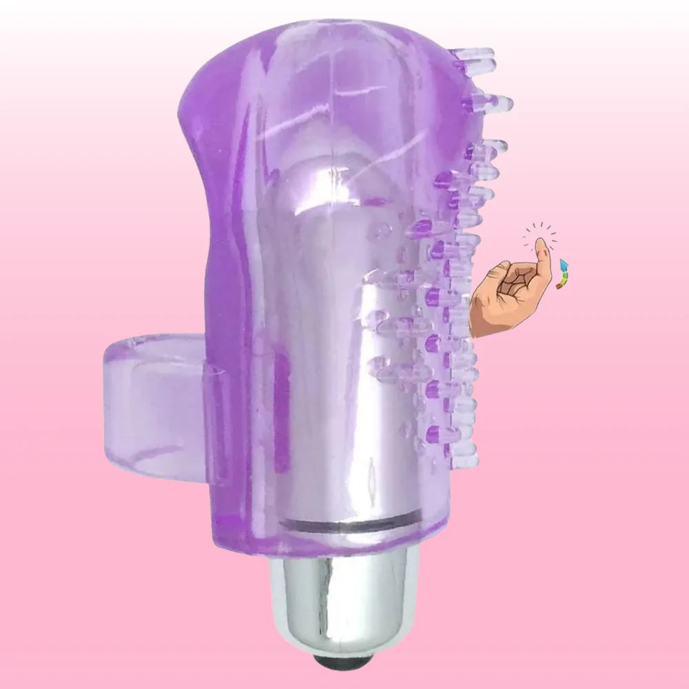 Frowzer Finger Vibe Silicone Tırtıklı Parmak Vibratör
