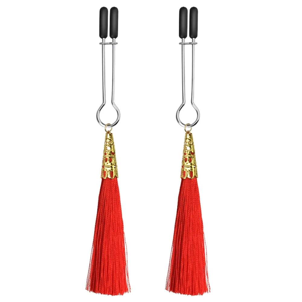 Lovetoy Glamor Tassel Nipple Clamp Göğüs Klipsi LV761009