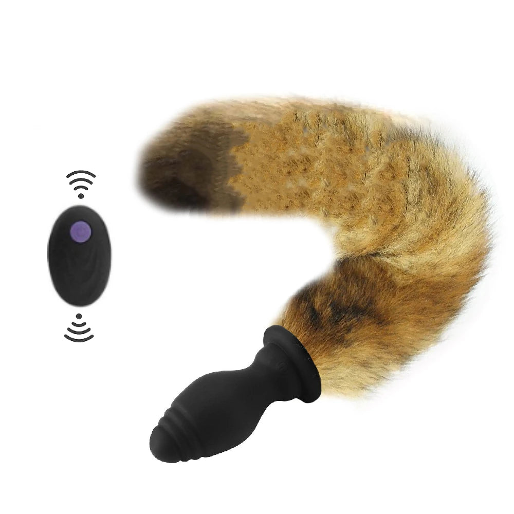 Frowzer Tail Brown Uzaktan Kumandalı Kuyruklu Anal Vibratör