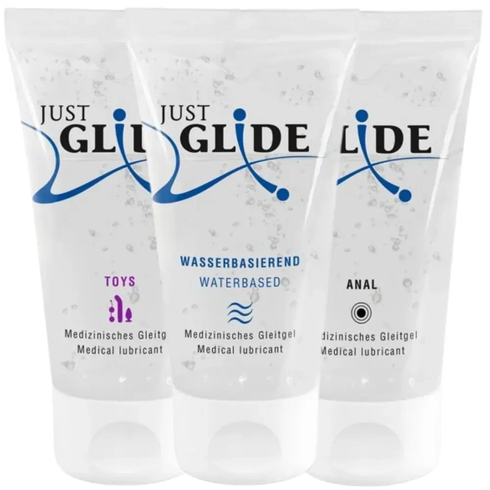Just Glide Gleitgel Lubricant 3'lü Kayganlaştırıcı Set