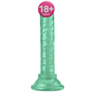 Frowzer Jelly Silicone 14.5 cm Anal ve Vajinal Realistik Penis-Green