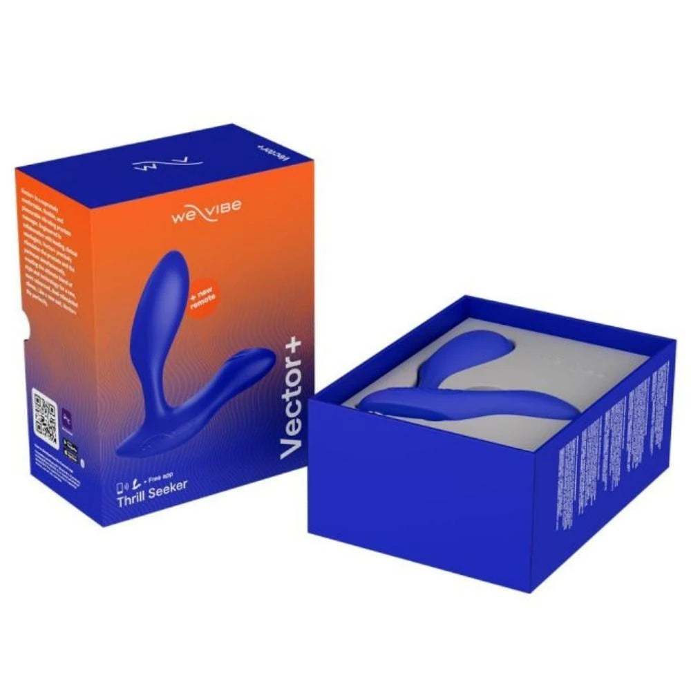 We-Vibe Vector+ Telefon Kontrollü Uzaktan Kumandalı Prostat Masaj Vibratörü