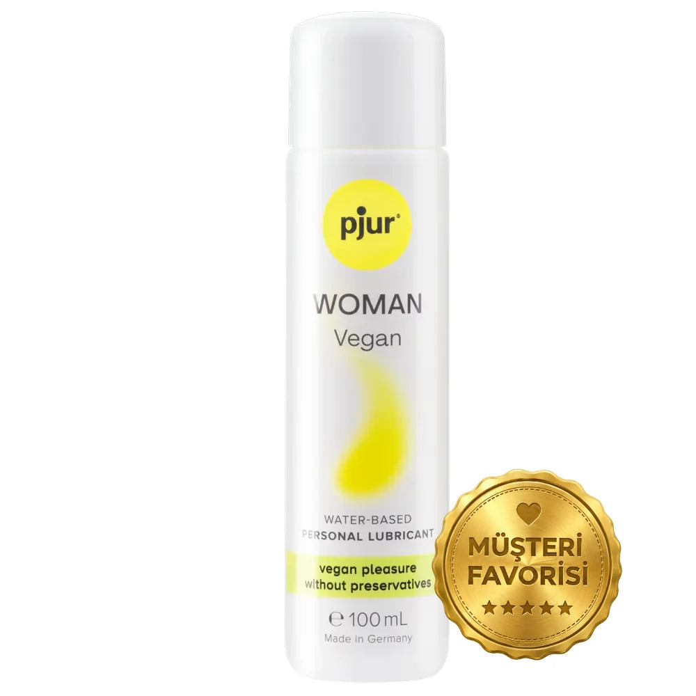 Pjur Woman Vegan Water-Based Lubricant Gel Kayganlaştırıcı Jel 100 Ml.