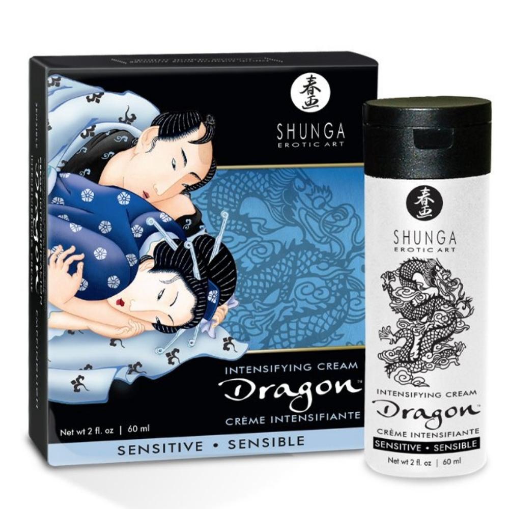 Shunga Erotic Art Dragon Cream Sensitive Çiftlere Özel Krem 60 Ml.