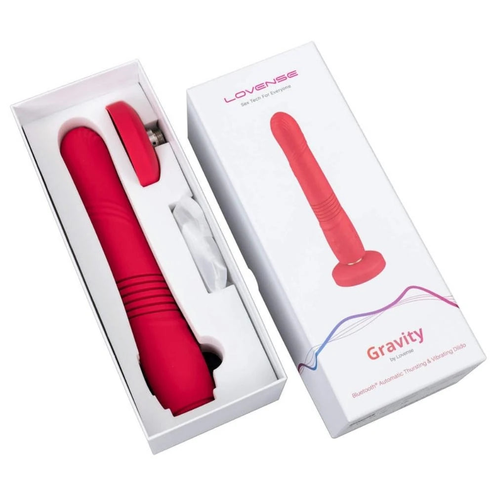 Lovense Gravity Telefon Kontrollü İleri Geri Hareketli Vibratör