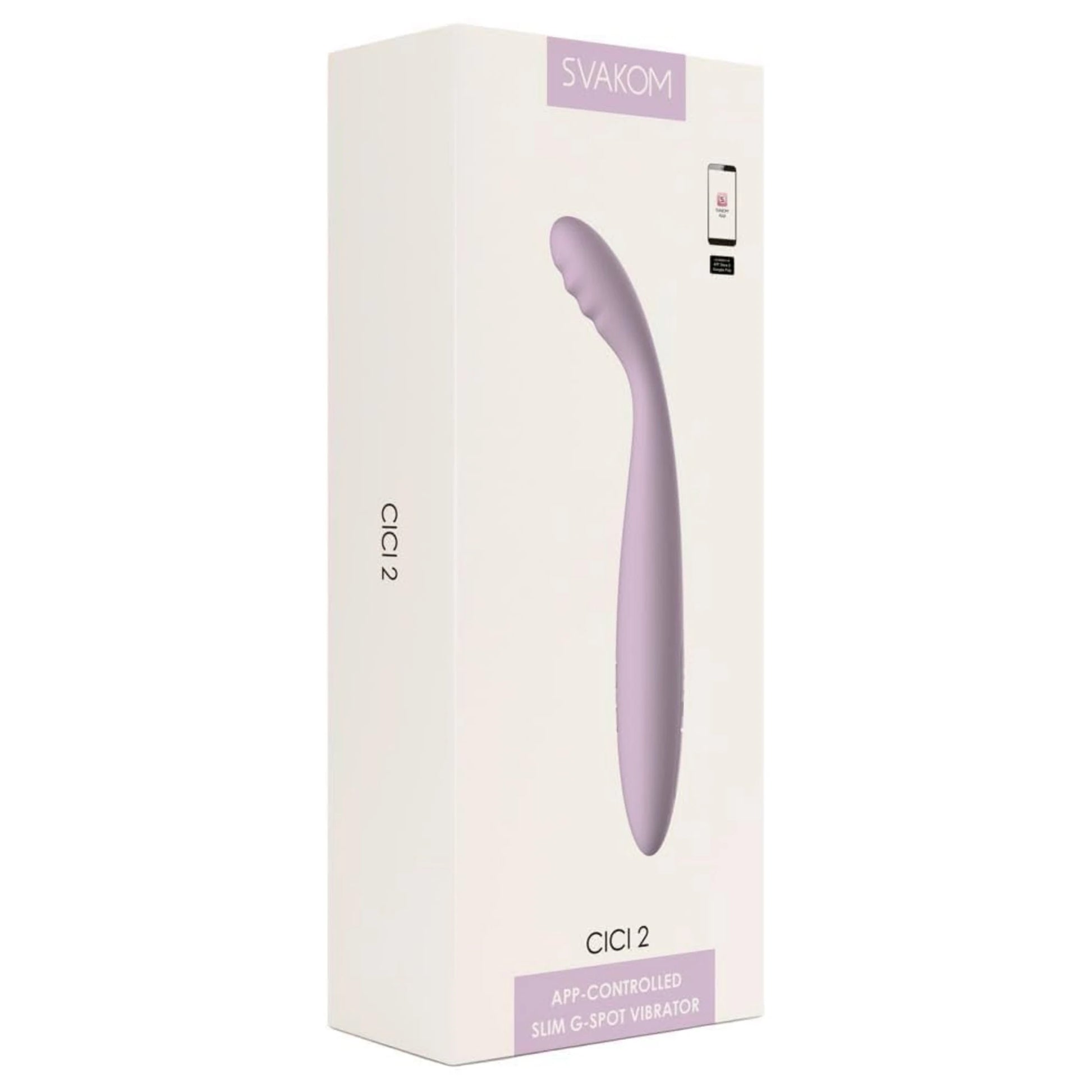 Svakom Cici 2 Telefon Kontrollü Slim G-Spot Vibratör