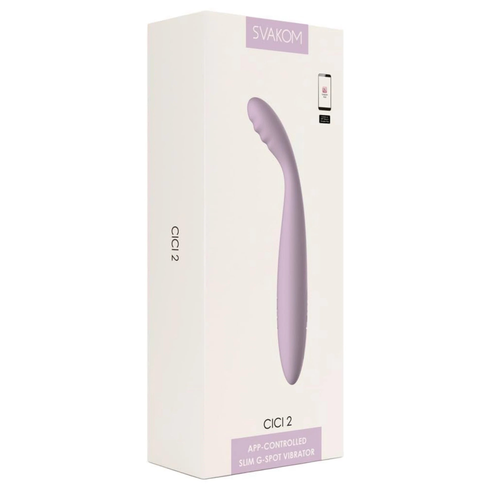 Svakom Cici 2 Telefon Kontrollü Slim G-Spot Vibratör
