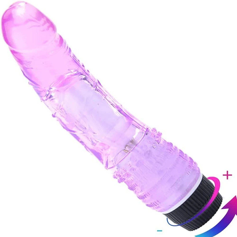 Frowzer Vibes Waves Purple Kademeli Titreşimli 18 Cm Jel Vibratör