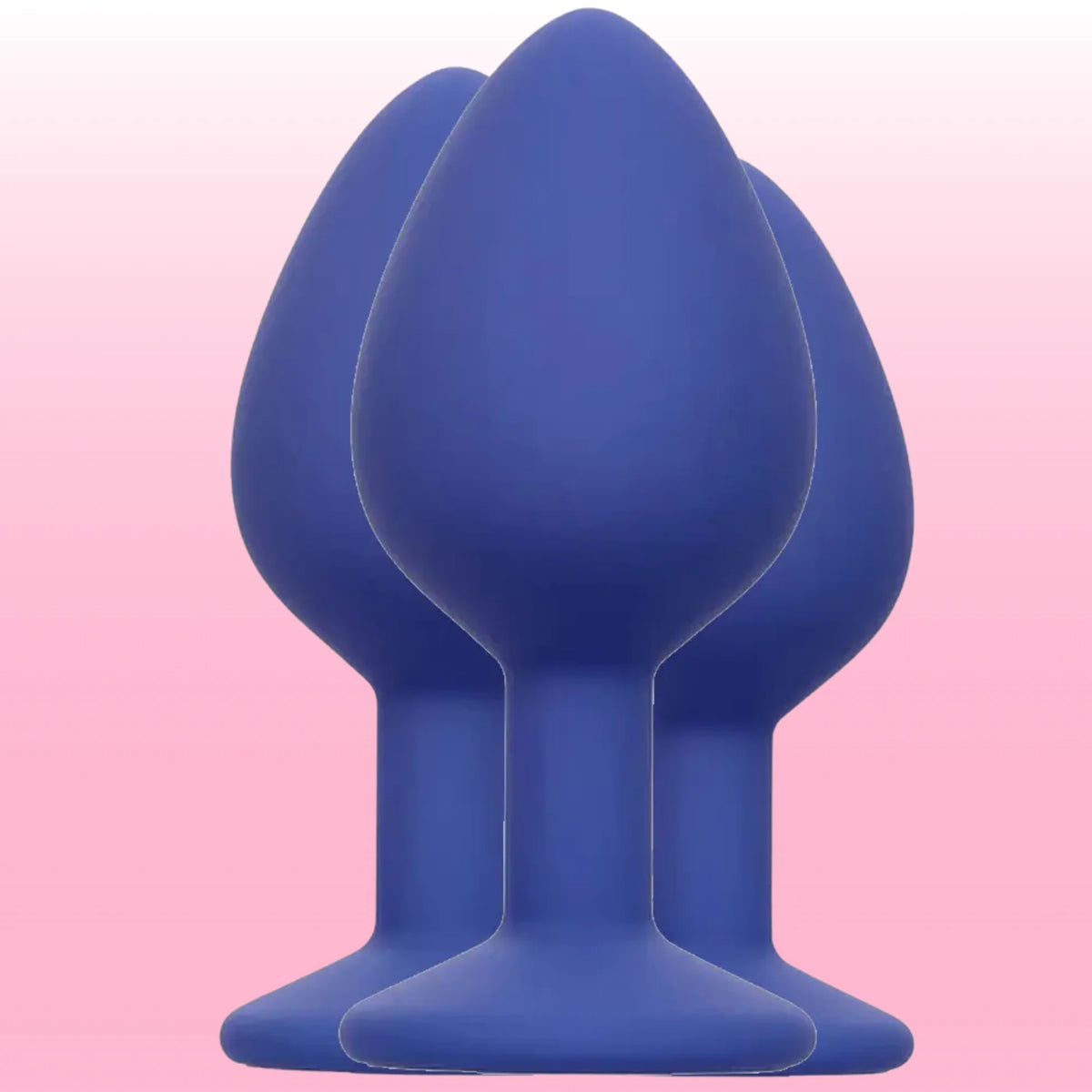 Calexotics Cheeky Gems 3 pcs Anal Alıştırıcı Silikon Plug Set