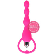 Frowzer Anal Fantasy Boğumlu 10 Mod Titreşimli Anal Vibratör-Pink