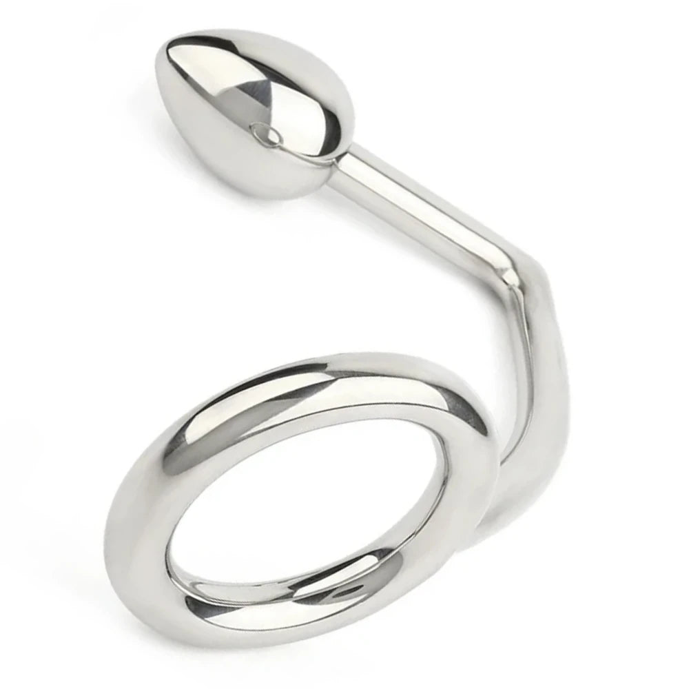 Mr. Steel Ass Hitch Egg 45 mm / Ring 45 mm Plug Penis Halkası