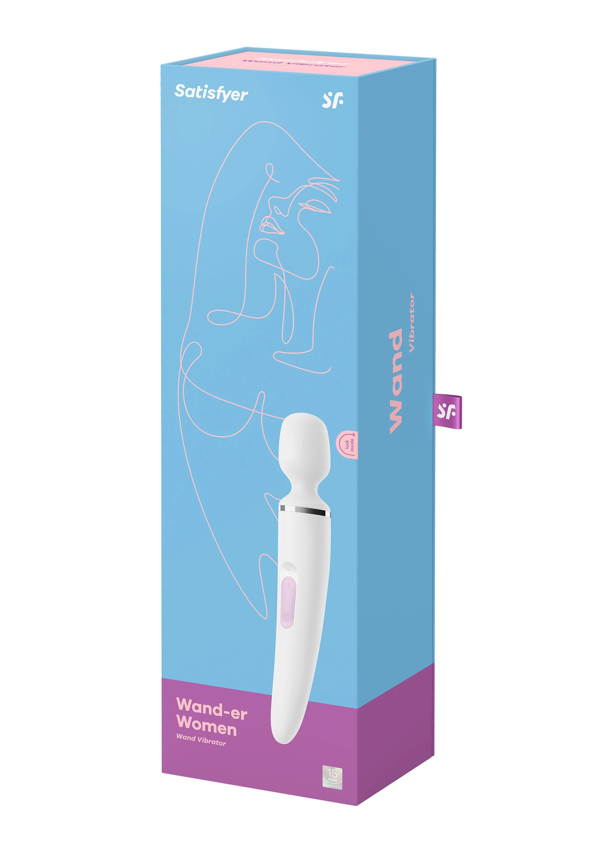 Satisfyer Wand-Er Woman Ultra Güçlü XXL Vibratör-White