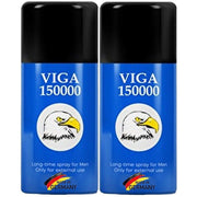 Orjinal Süper Viga 150.000 Erkeklere Özel E Vitaminli Penis Spreyi 2'li Paket