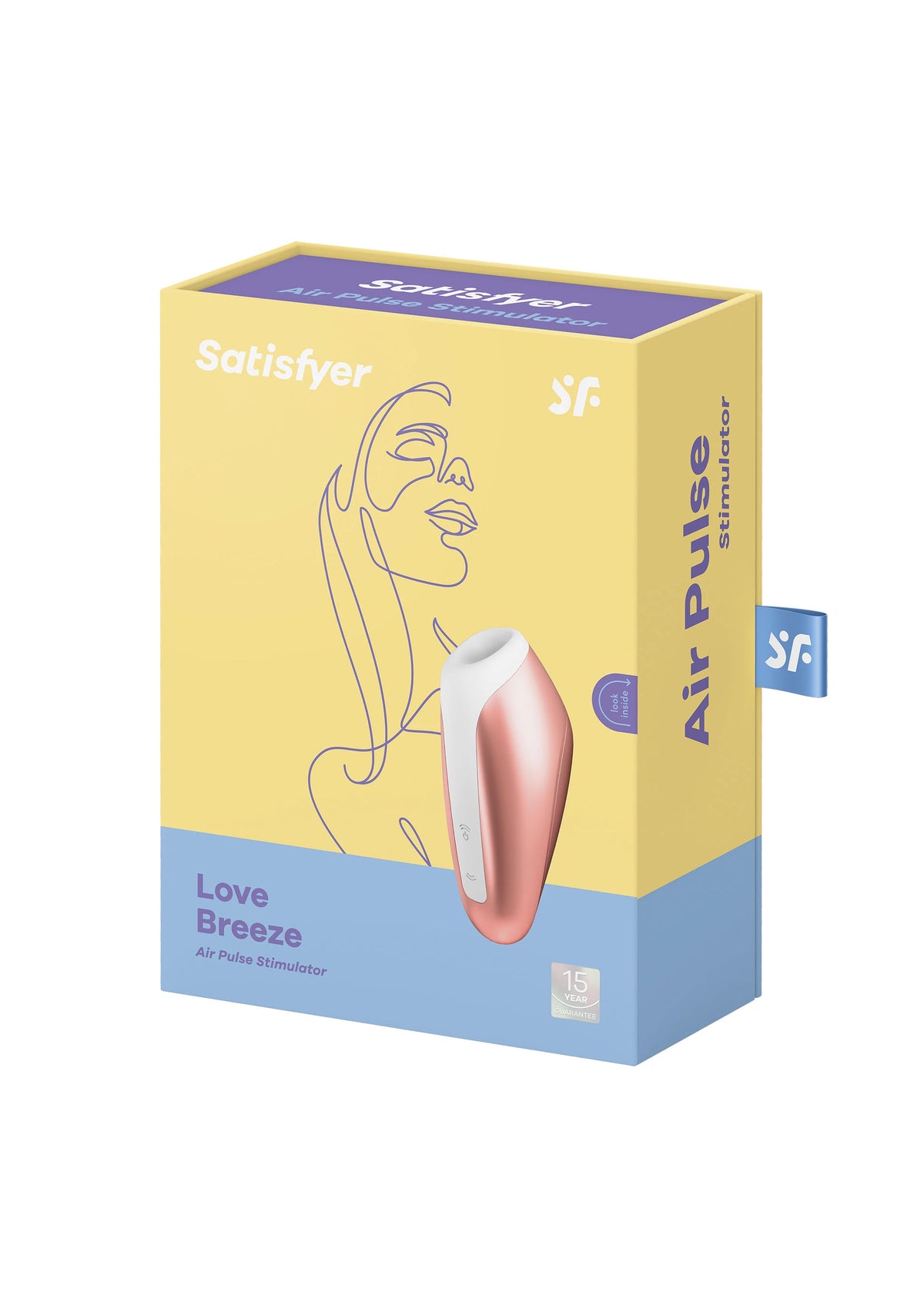 Satisfyer Love Breeze Air Pluse Emiş Güçlü Vibratör-Orange